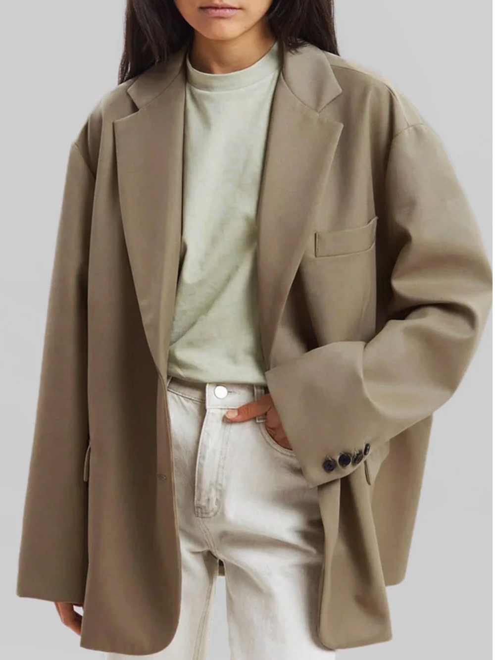 Frankie shop oversized boyfriend blazer